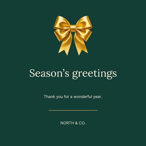 Square post size of Golden Gratitude