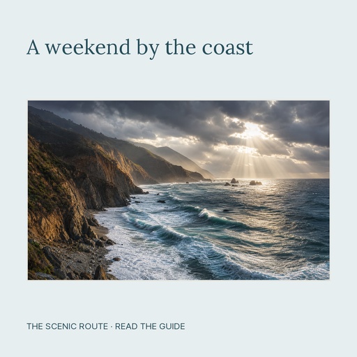 Square post size of The Scenic Route