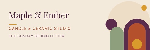 Email header size of Maple and Ember Studio