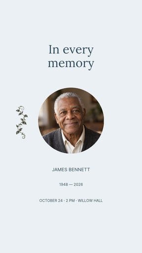 Story opener size of In Every Memory