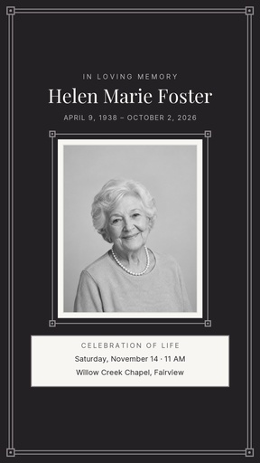 Story opener size of A Life Well Lived