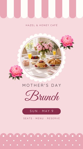 Static Reel cover size of Brunch Seats for Mom