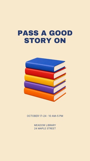 Story opener size of Books for Tomorrow