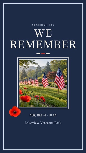 Story opener size of We Remember This Memorial Day