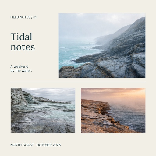 Square collage size of Tidal Notes