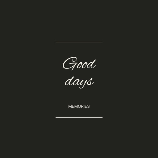 Highlight cover size of Good Days Kept