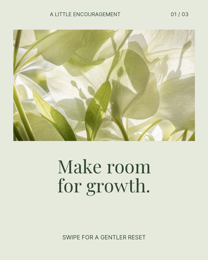 Carousel opening page size of Room to Grow