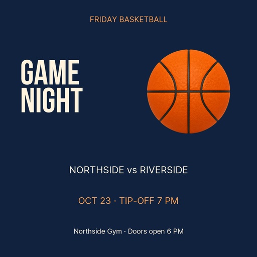 Square post size of Courtside Nights