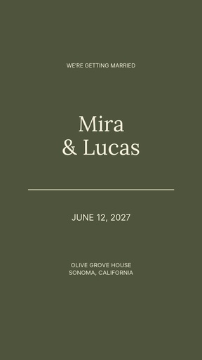 Story opener size of Olive Grove Promise