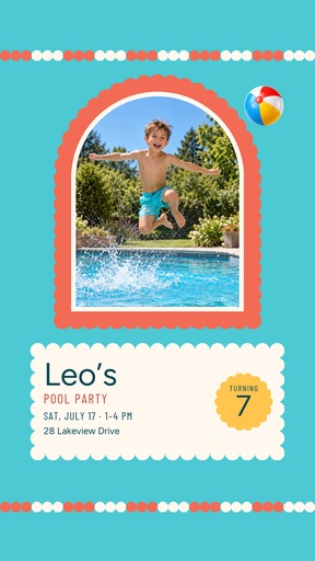 Story opener size of Splash Into Seven