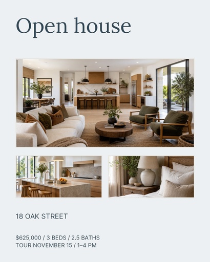 Portrait post size of The Oak Street Townhome