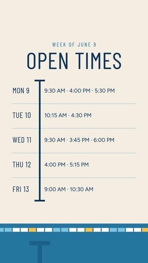 Story detail size of Swim Lesson Slots Open