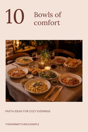 Pinterest pin size of Ten Bowls of Comfort