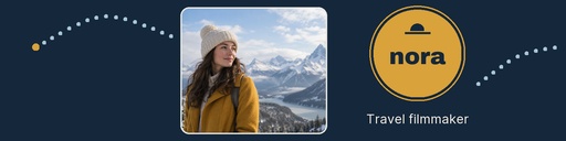 LinkedIn banner size of The Winter Wanderer