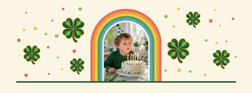 Page cover size of Lucky to Be Five