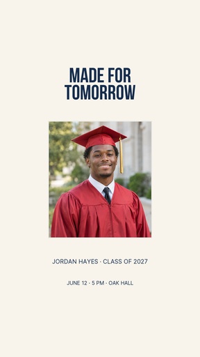 Story opener size of Made for Tomorrow