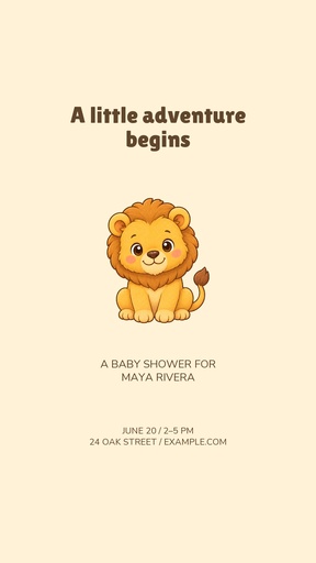 Story opener size of A Little Adventure Begins