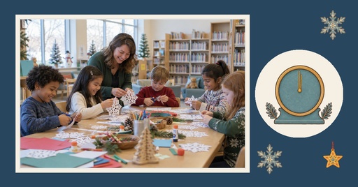 Event cover size of Holiday Week at the Library