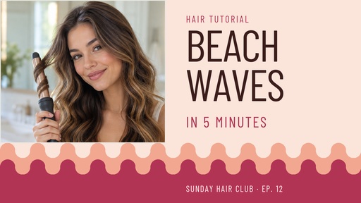 Video series title card size of Beach Waves in Five Minutes