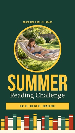 Story opener size of Summer Reading Challenge