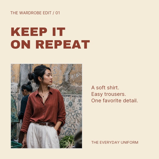 Square post size of The Everyday Uniform