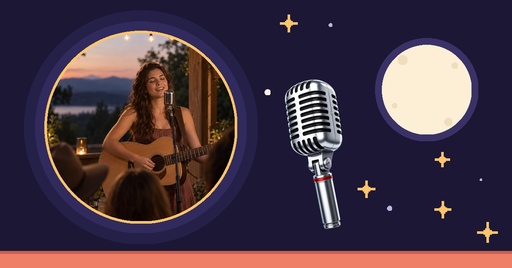 Event cover size of Open Mic Under the Stars
