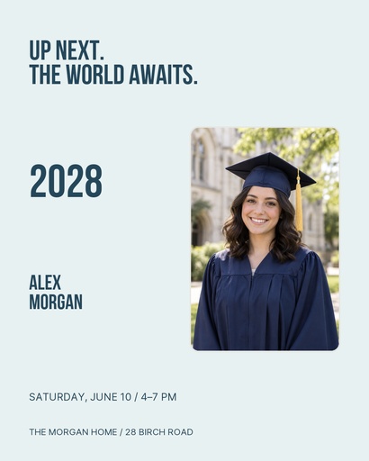Portrait post size of Up Next, Class of 2028