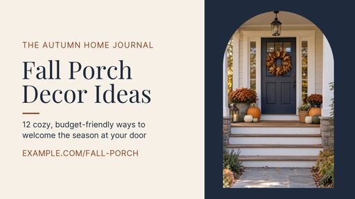 Landscape graphic size of Fall Porch Decor Ideas