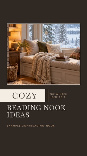 Story opener size of Cozy Reading Nook Ideas