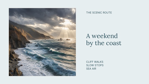 Landscape graphic size of The Scenic Route