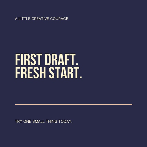 Square post size of Start Before You Feel Ready