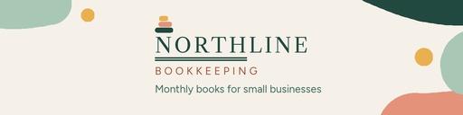 LinkedIn banner size of Northline Bookkeeping