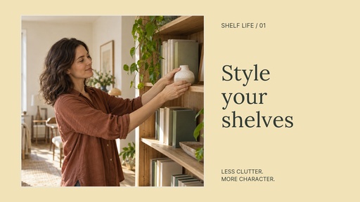 Video series title card size of Shelf Life