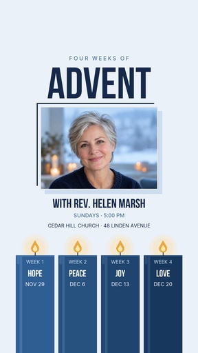 Story opener size of Four Weeks of Advent