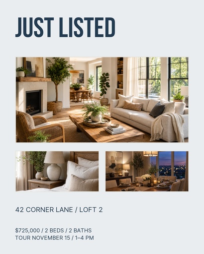 Portrait post size of The Corner Loft