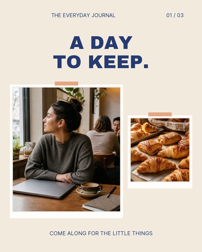 Carousel opening page size of A Day to Keep