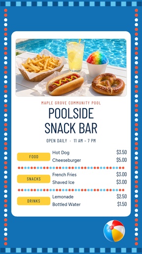 Story opener size of The Poolside Snack Bar