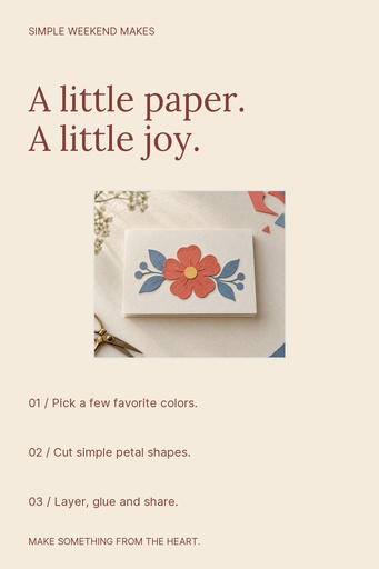 Pinterest pin size of Simple Weekend Makes
