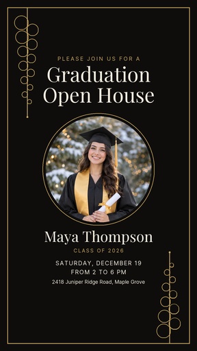 Story opener size of A Golden Graduation