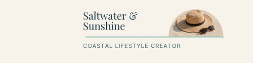 LinkedIn banner size of Saltwater and Sunshine