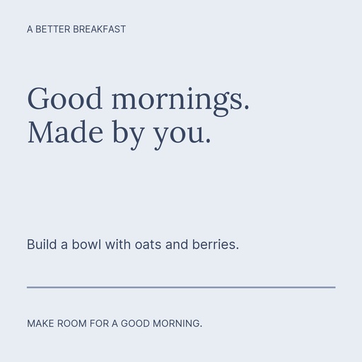 Square post size of A Better Breakfast