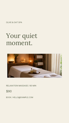 Story opener size of Olive & Oat Spa