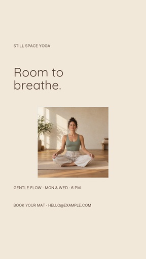 Story opener size of Still Space Yoga