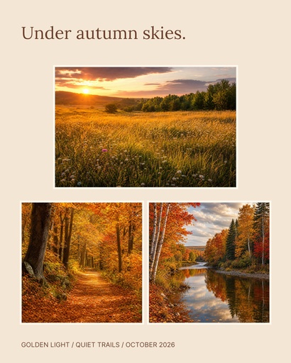 Memory page size of Under Autumn Skies