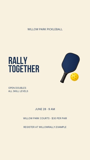 Story opener size of Rally Together