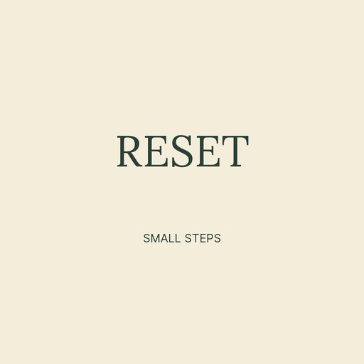 Highlight cover size of A Small Reset