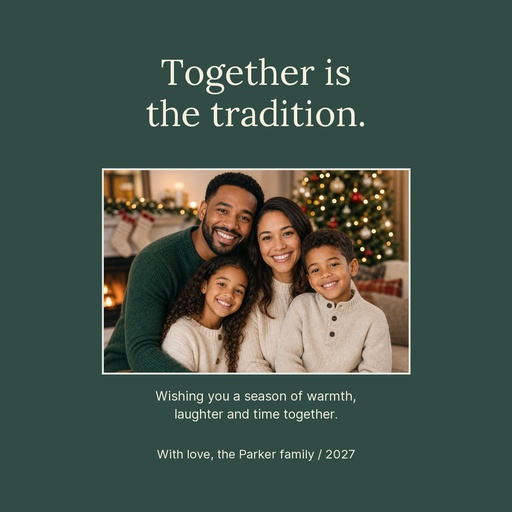 Square post size of Together Is the Tradition