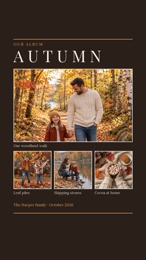Story opener size of Our Autumn Album