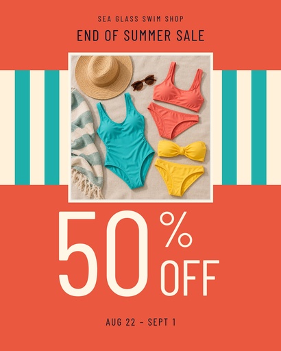 Portrait post size of The Swim Shop Summer Sale