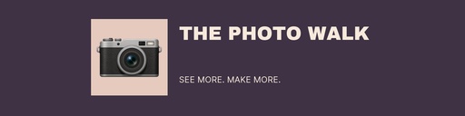 LinkedIn banner size of The Photo Walk